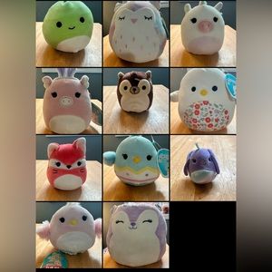Squishmallow lot! Lots of cuties! Willing to separate +Ship